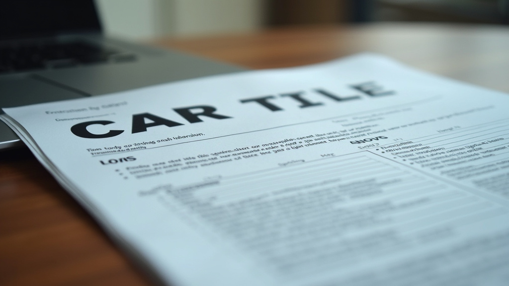 Mastering Title Loans: Robinson Residents Guide