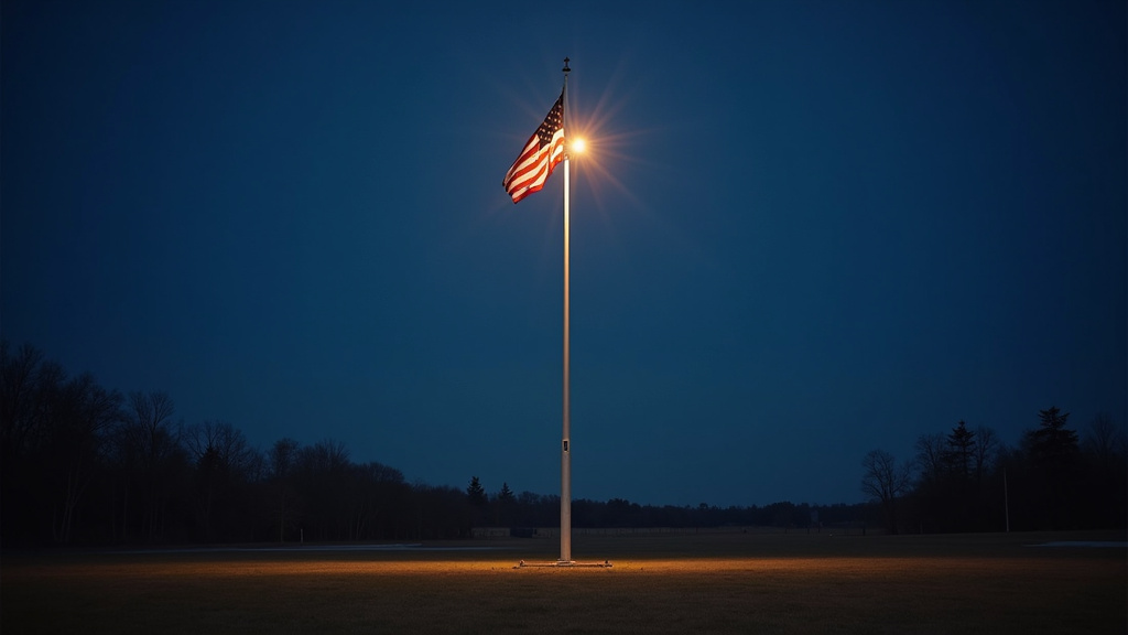 Choose Solar Flag Pole Lighting: Expertise, Quality, Safety