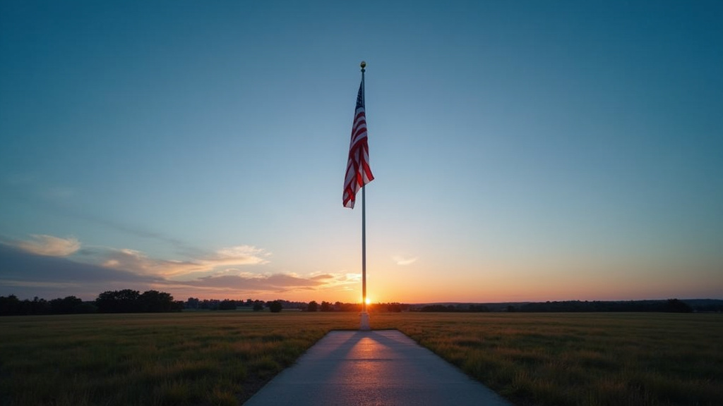 Enhance Outdoor Spaces: Solar Flag Pole Lighting Guide
