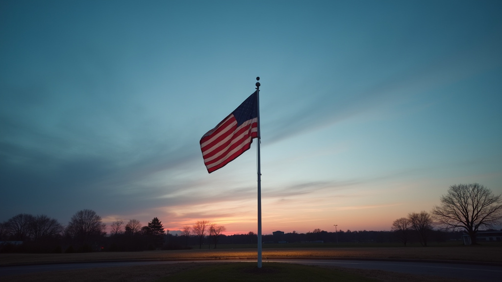 Powering Nighttime Flags: Solar Flag Pole Lighting Guide