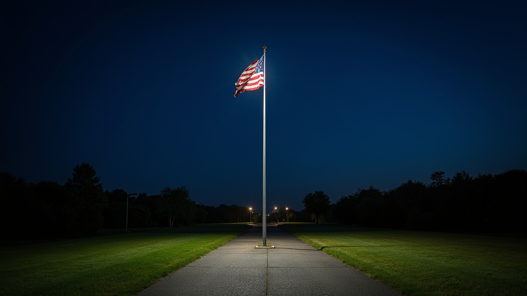 Unlock Bright, Efficient Solar Flag Pole Lighting Solutions