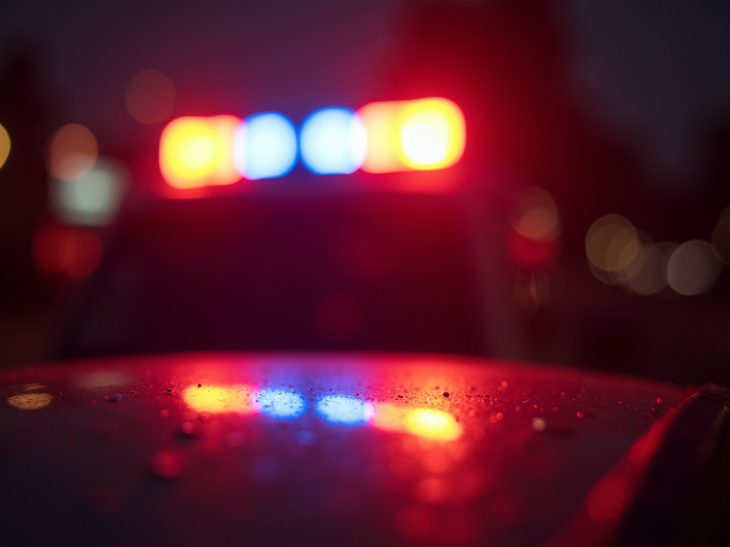 Ambulance lights — los angeles head-on collision lawyer