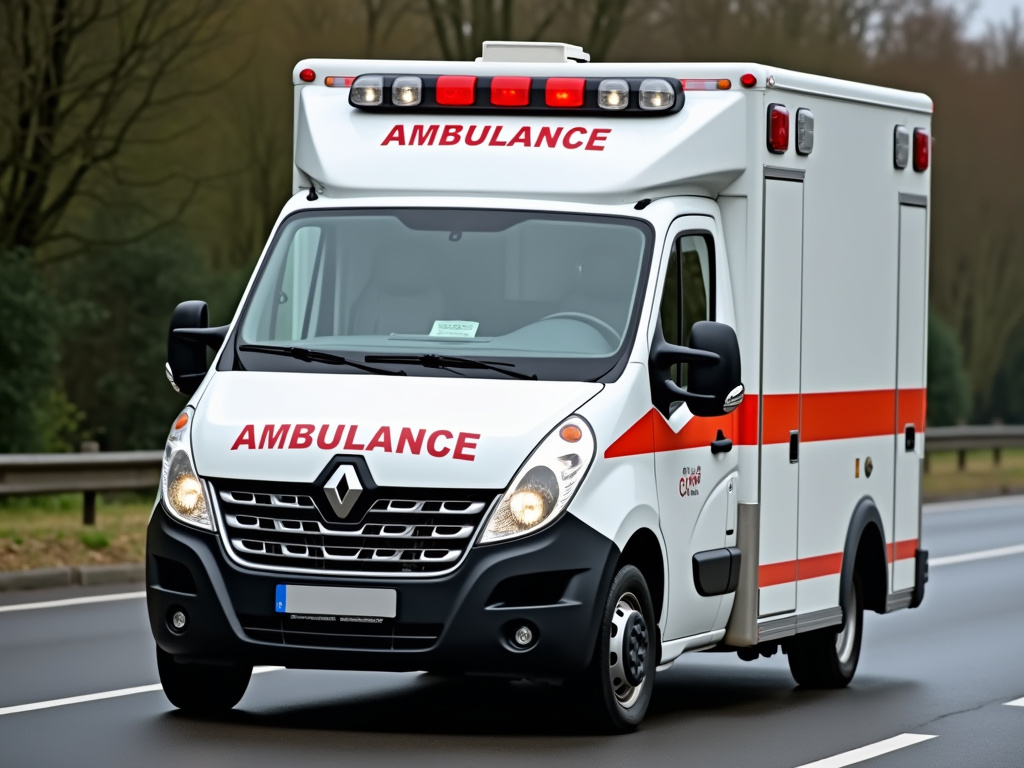Ambulance on road — accident lawyer phoenix