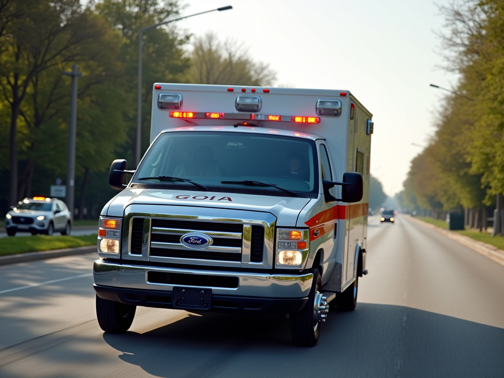 Ambulance on road — accident lawyer phoenix