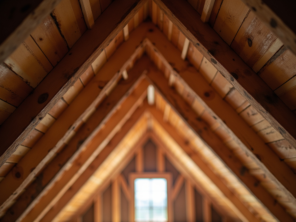Attic rafters — insulation installation dacula ga