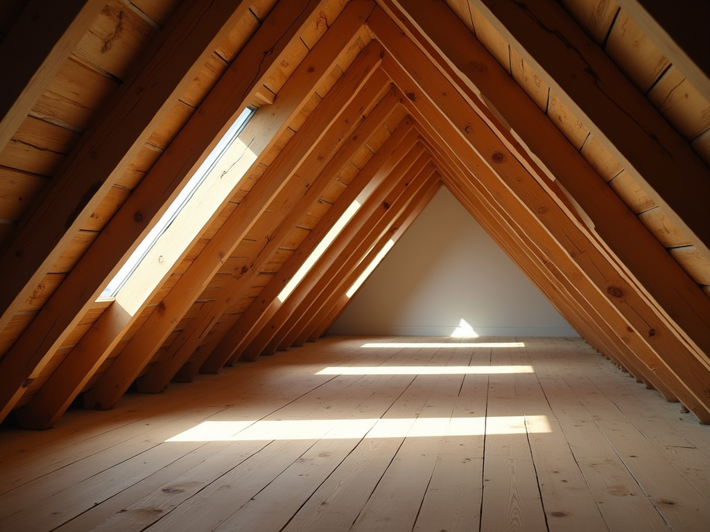 Attic rafters — insulation installation dacula ga
