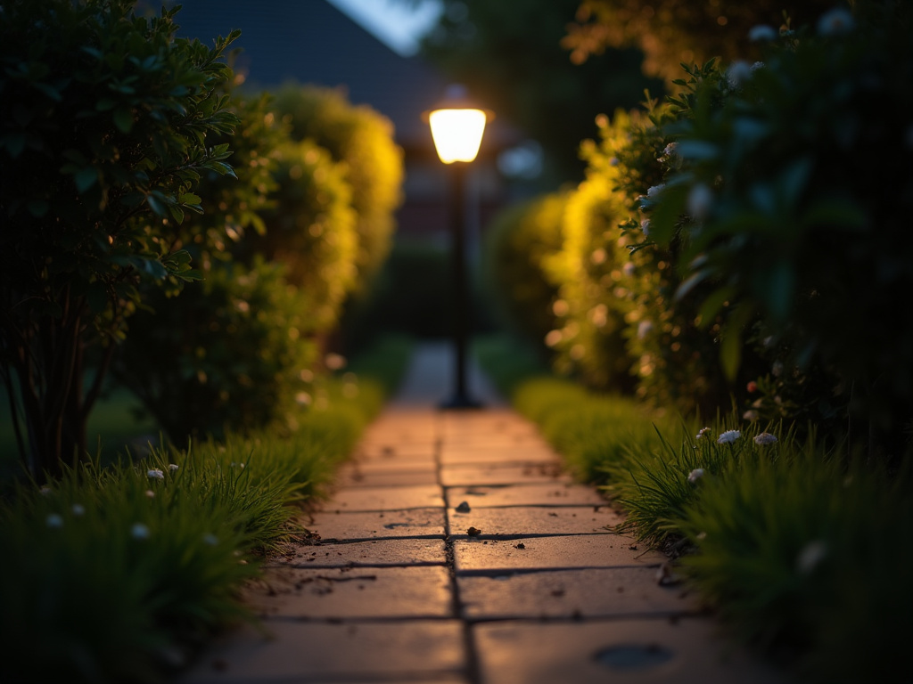Backyard pathway light — solar flood lights