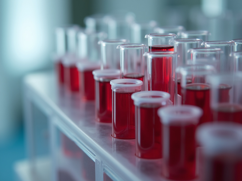 Blood test tube — testosterone replacement therapy austin