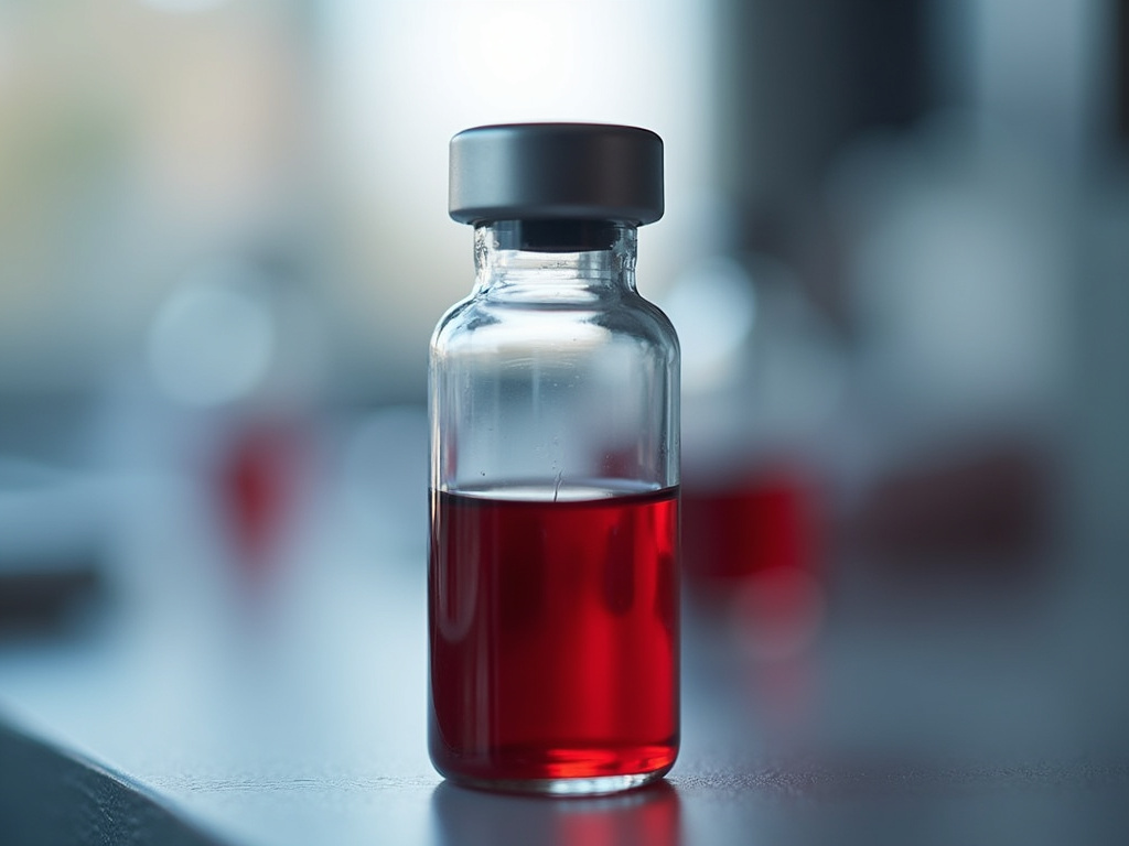 Blood test vial — testosterone replacement therapy austin
