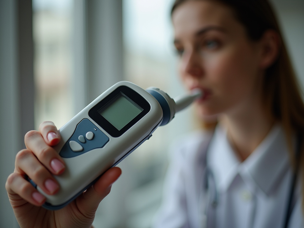 Breathalyzer device — field sobriety test