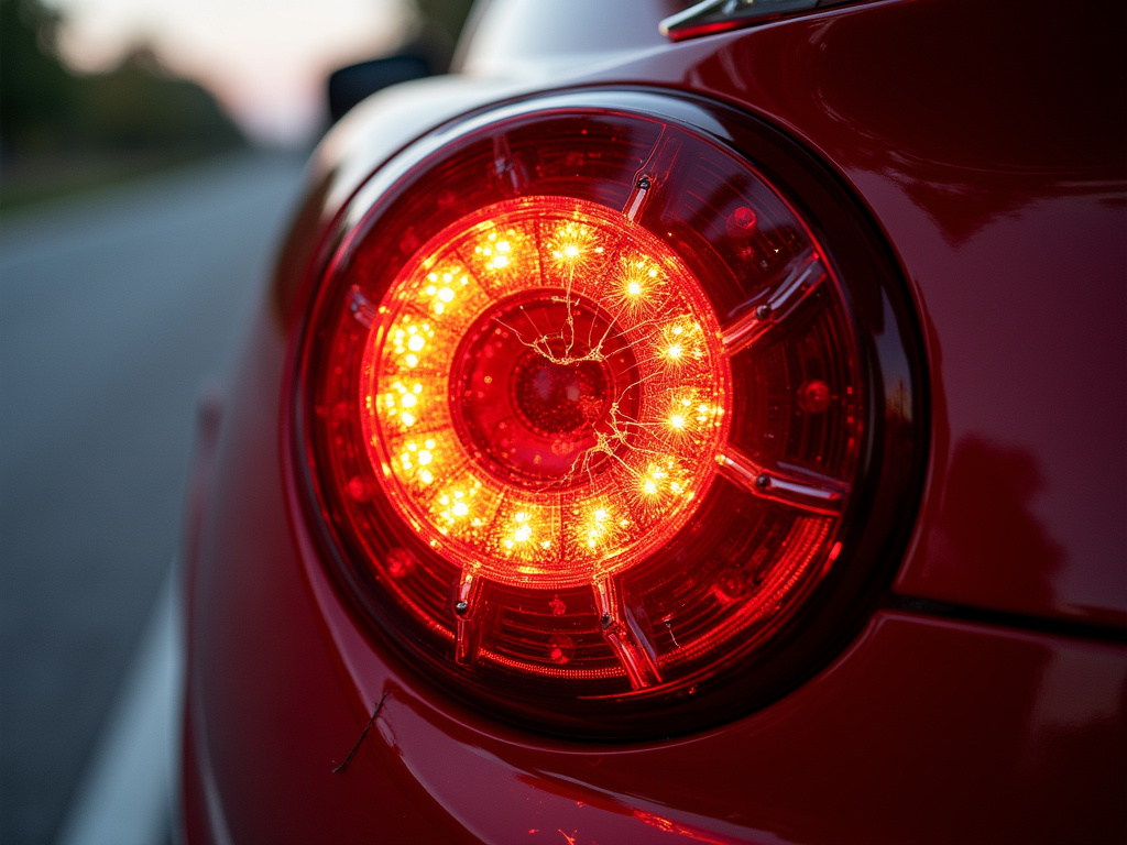 Broken taillight — los angeles hit and run accident lawyer