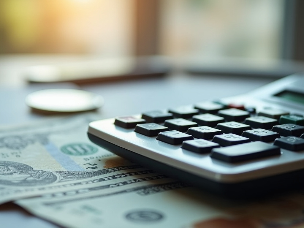 Calculator and bills — motorcycle title loans Waco