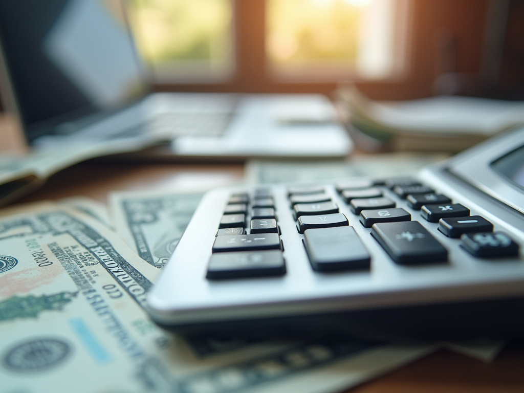 Calculator and bills — motorcycle title loans Waco