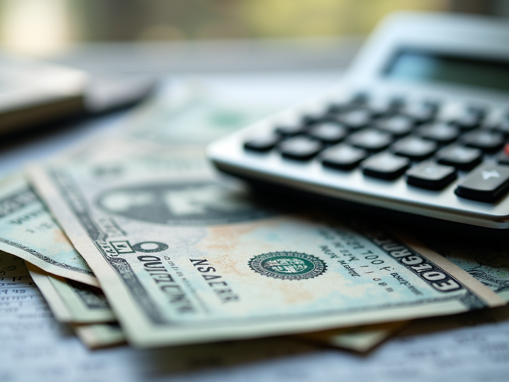 Calculator and bills — motorcycle title loans Waco
