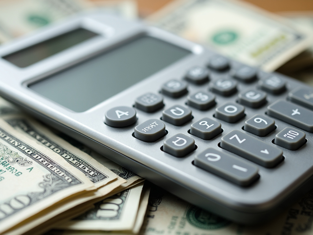 Calculator and bills — motorcycle title loans Waco