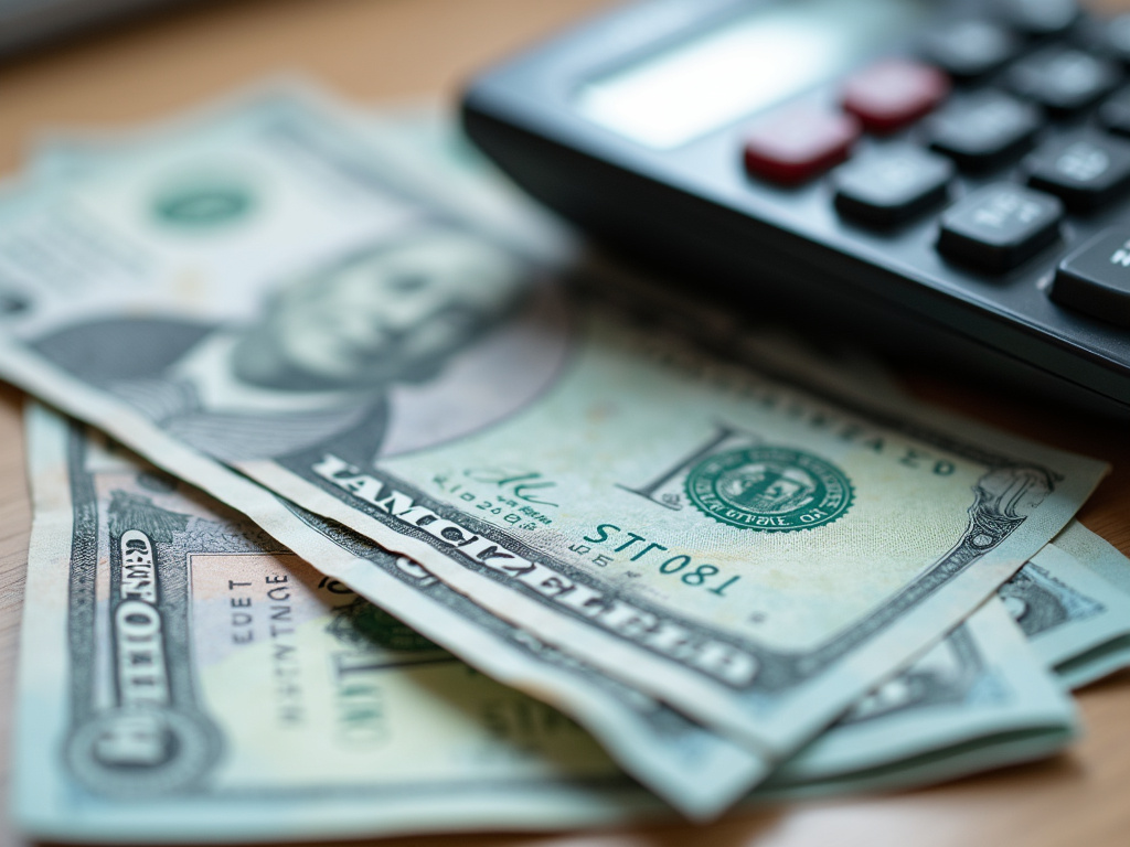 Calculator and bills — motorcycle title loans Waco
