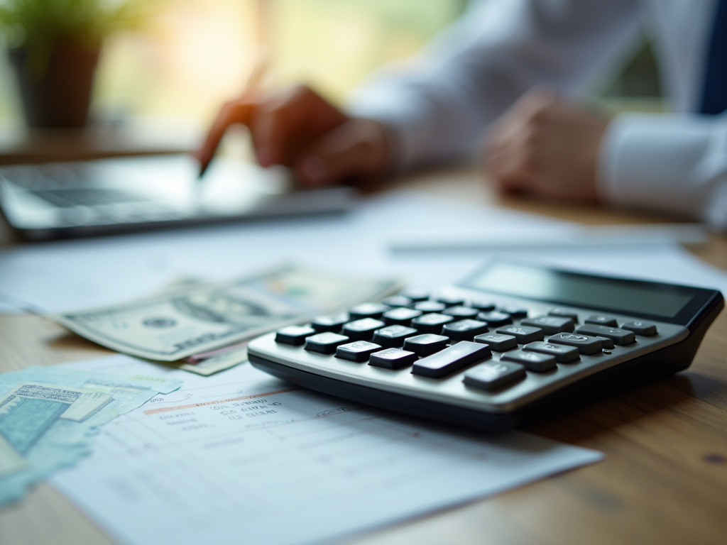 Calculator and bills — suv title loans Waco