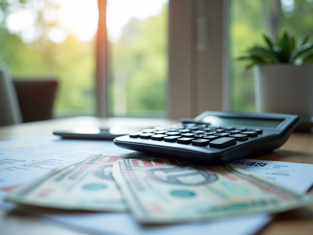 Calculator and bills — suv title loans Waco