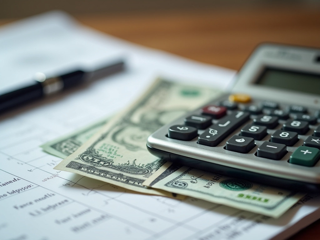 Calculator and bills — suv title loans Waco