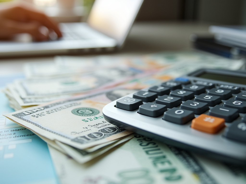 Calculator and bills — suv title loans Waco