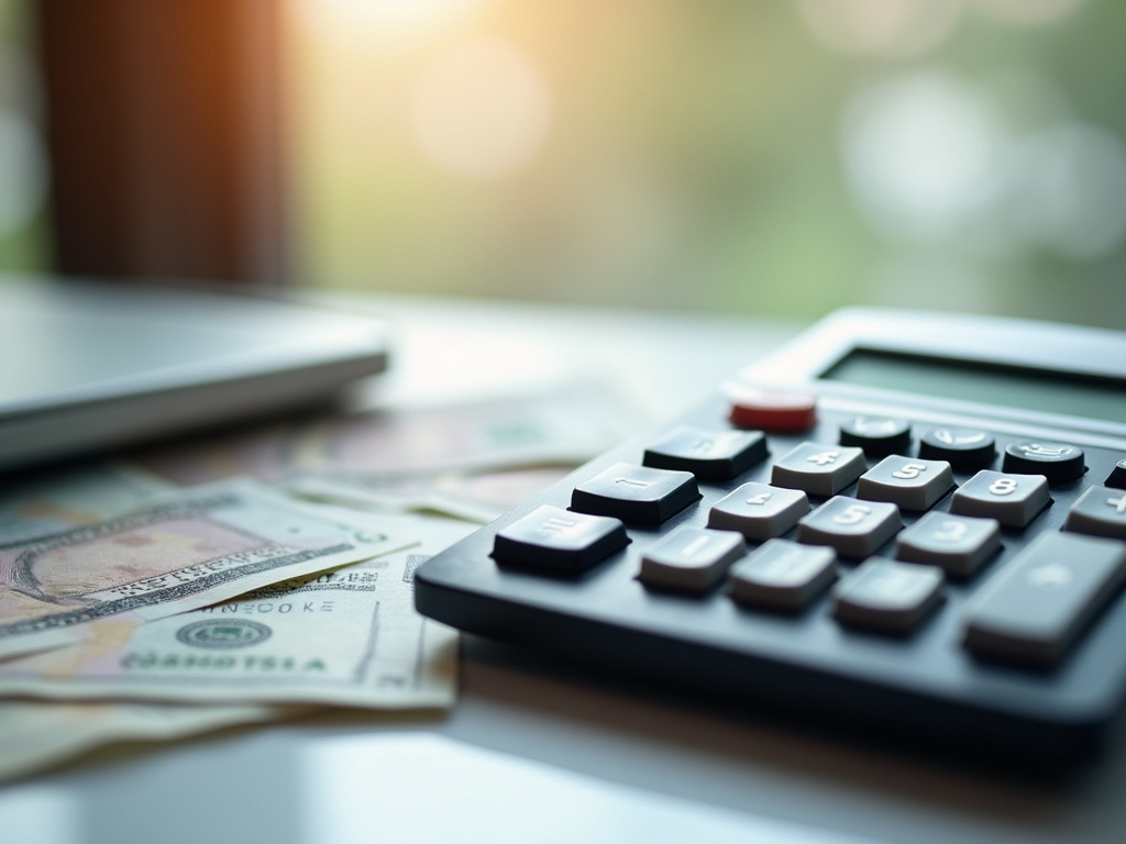 Calculator and bills — title loans Baylor University