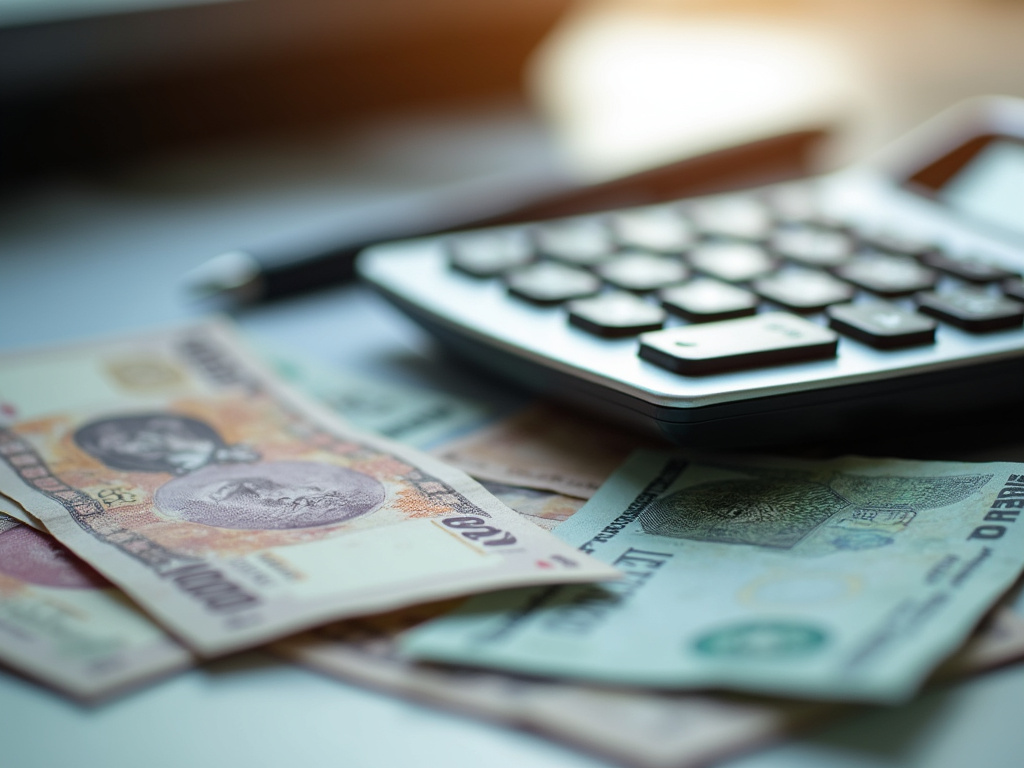 Calculator and bills — title loans Baylor University