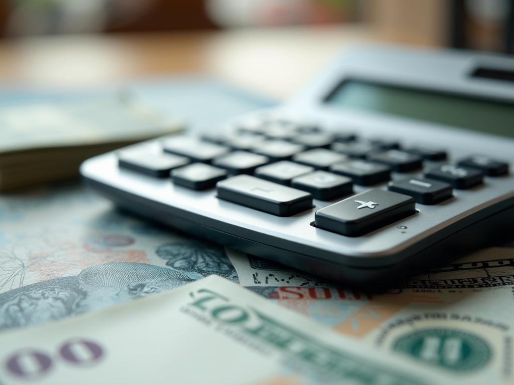 Calculator and bills — title loans Baylor University