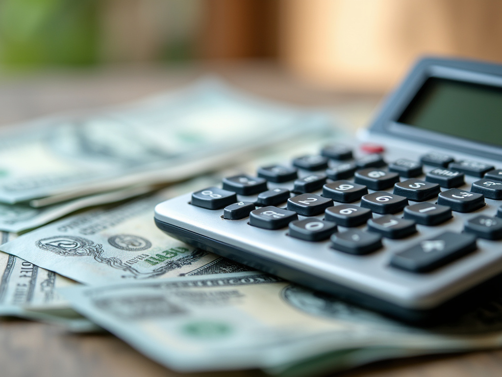 Calculator and bills — title loans Baylor University