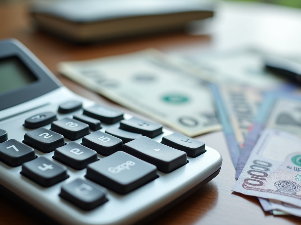 Calculator and bills — truck title loans Waco
