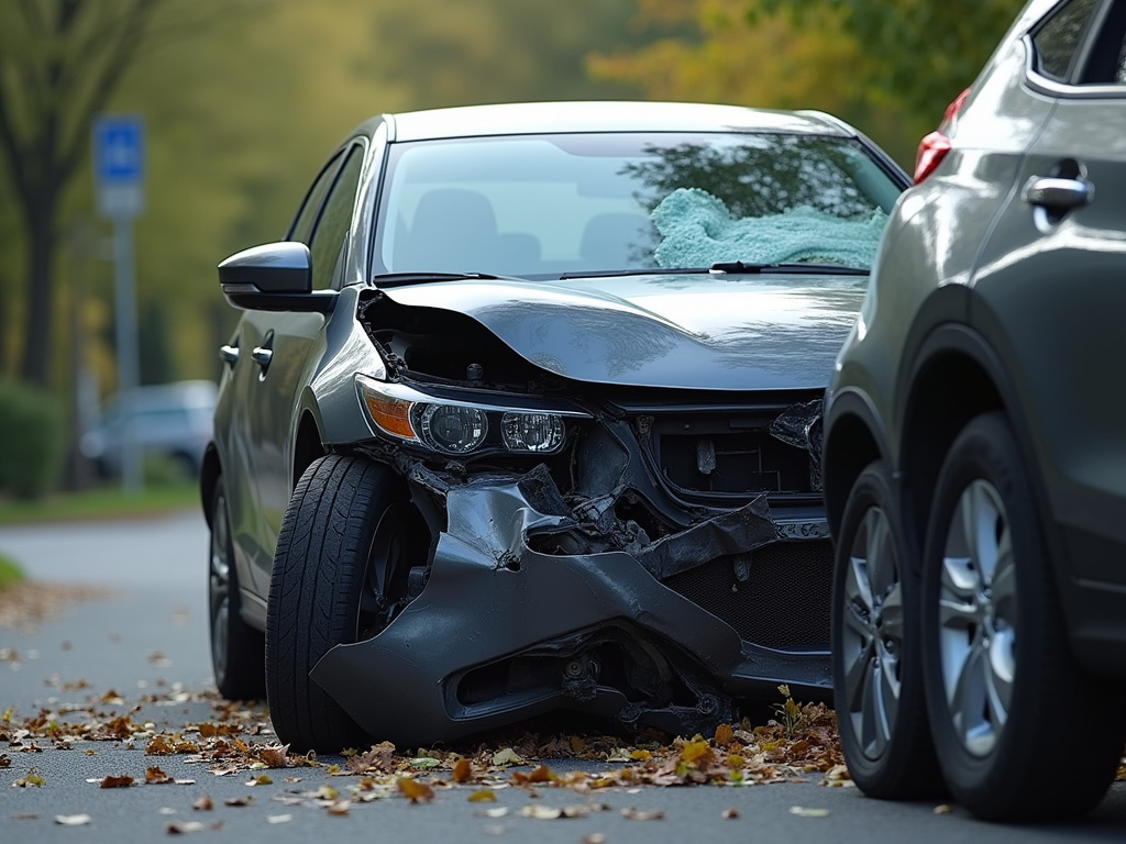 Car crash scene — los angeles fatal car accident lawyer
