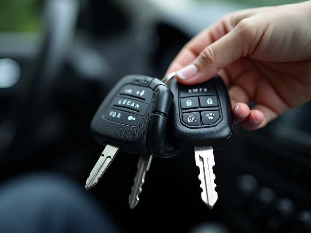 Car keys — title loans Woodway