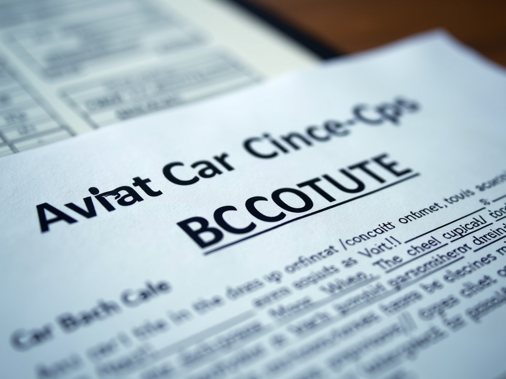 Car title document — title loans alabama