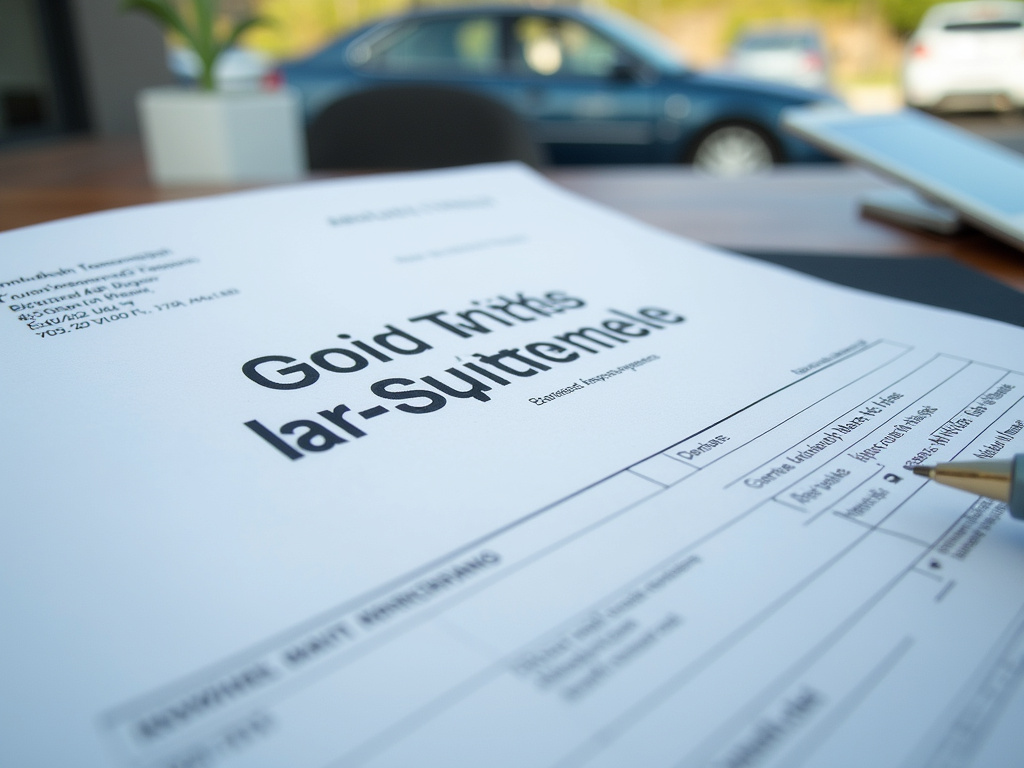 Car title document — title loans Baylor University