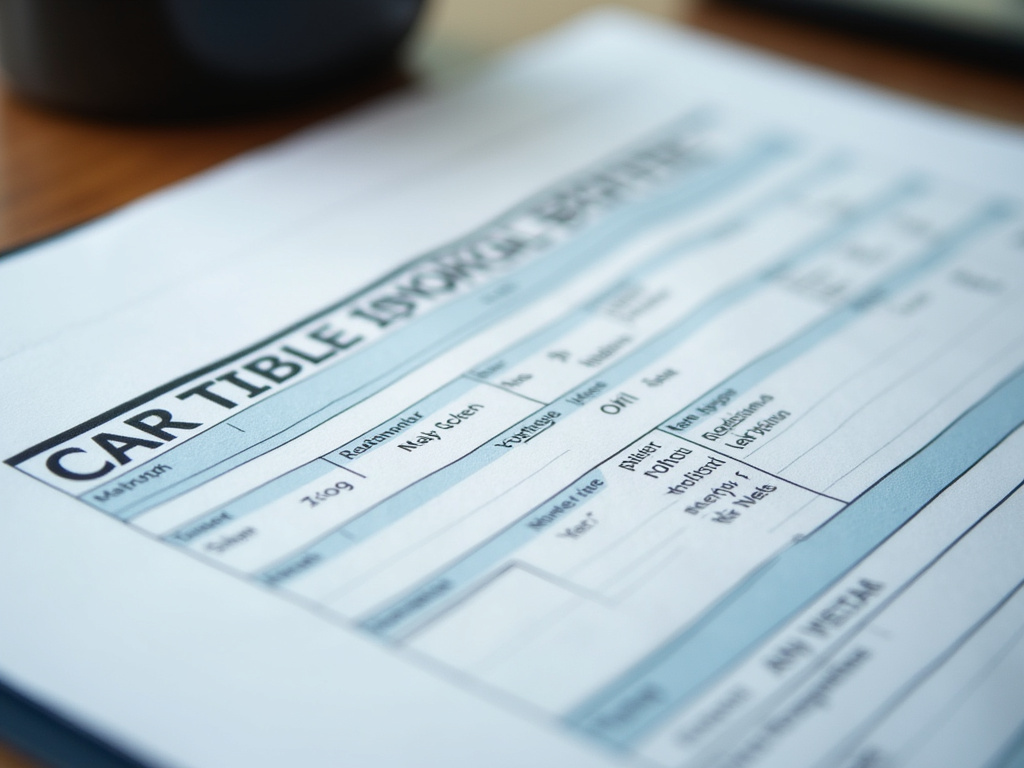 Car title document — title loans China Spring