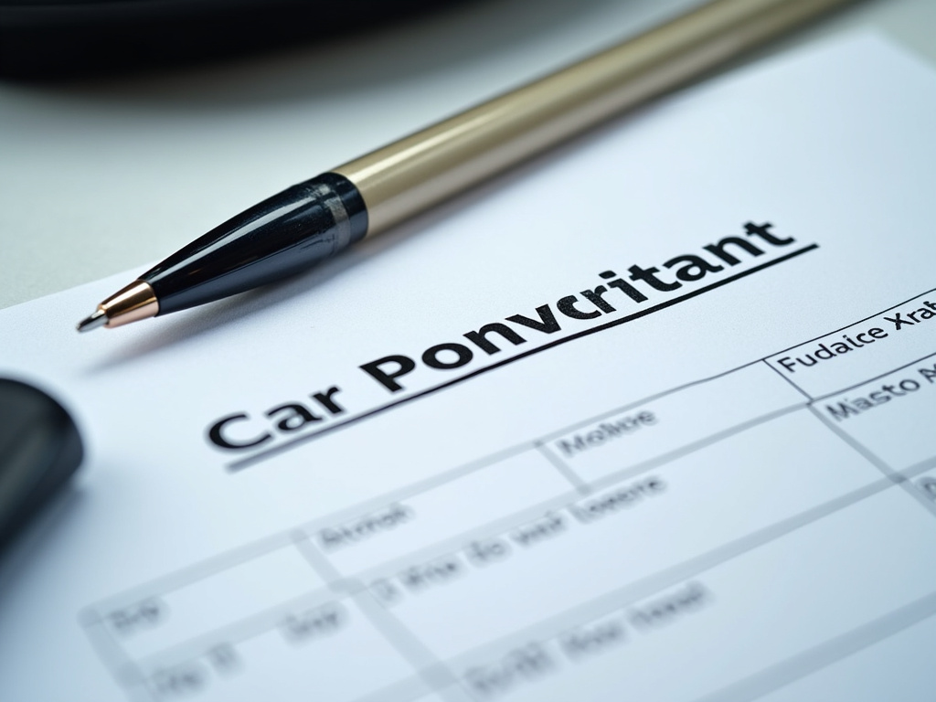 Car title document — title loans McGregor