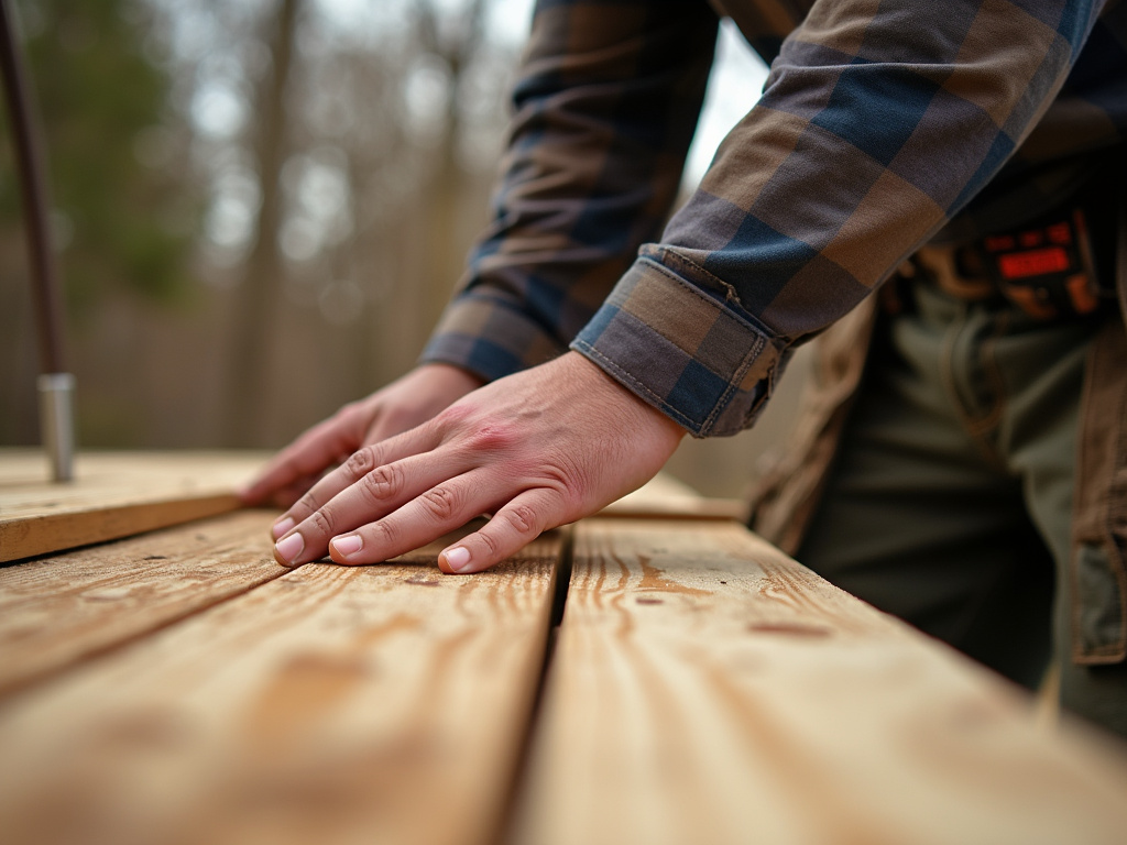 Carpenter building deck — deck builders austin