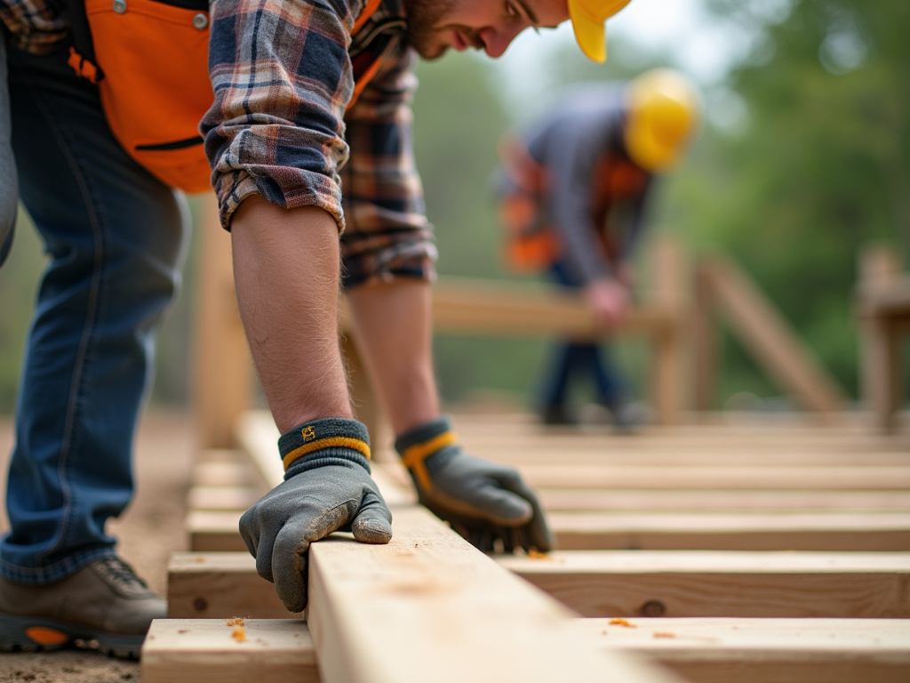 Carpenter building deck — deck builders austin