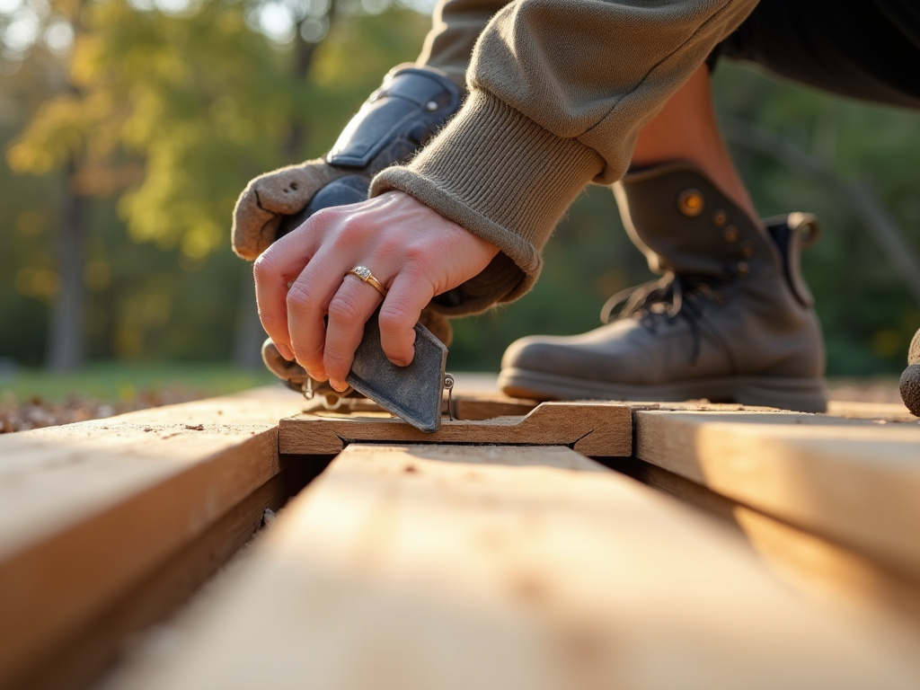 Carpenter building deck — deck builders austin