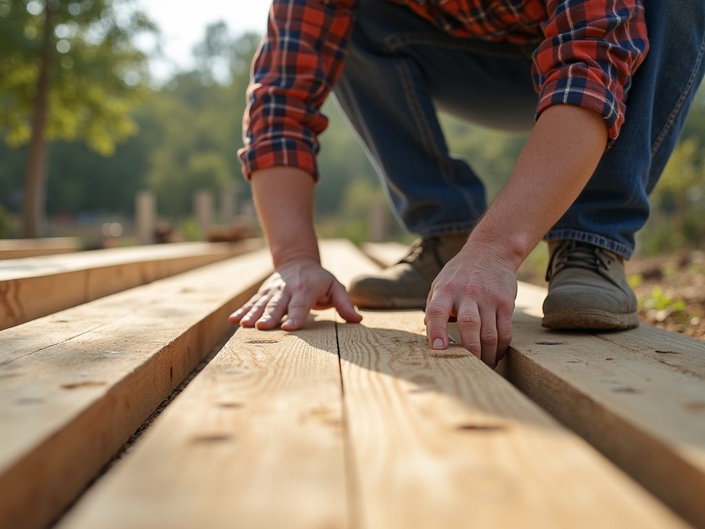 Carpenter building deck — deck builders austin