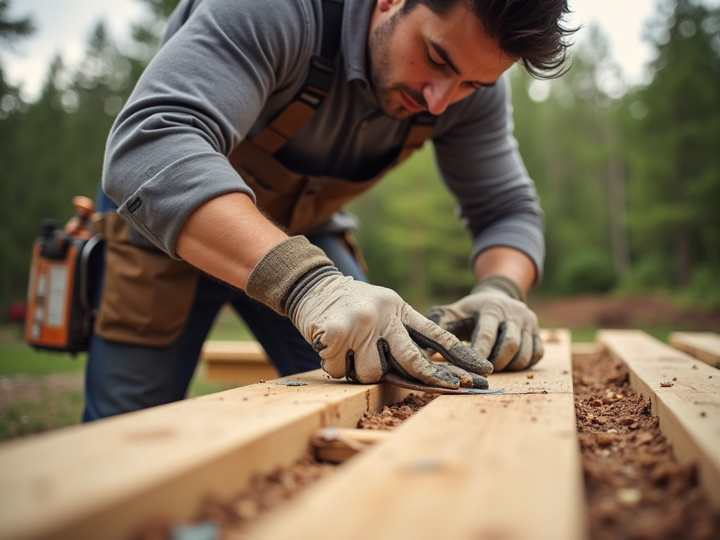 Carpenter building deck — deck builders austin