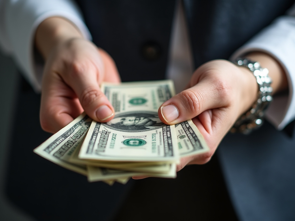 Cash handed over — car title loans Waco
