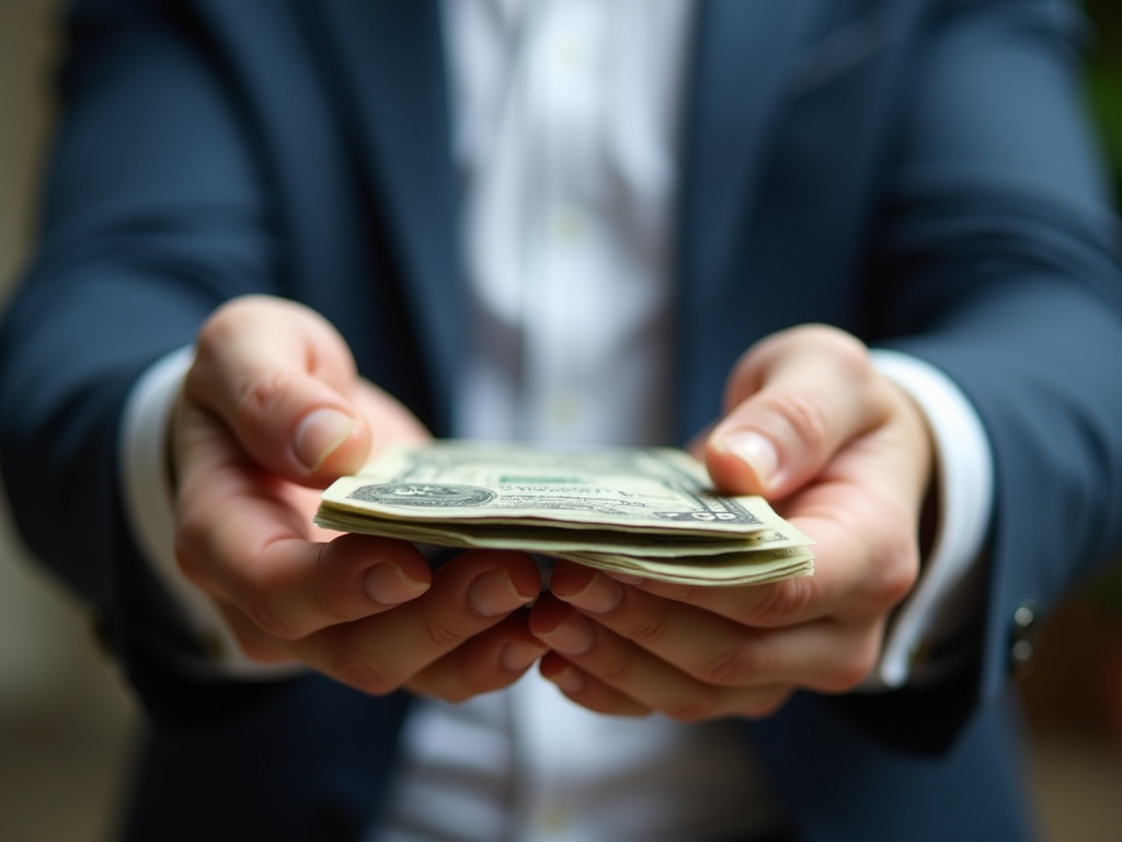 Cash handed over — title loans Bellmead
