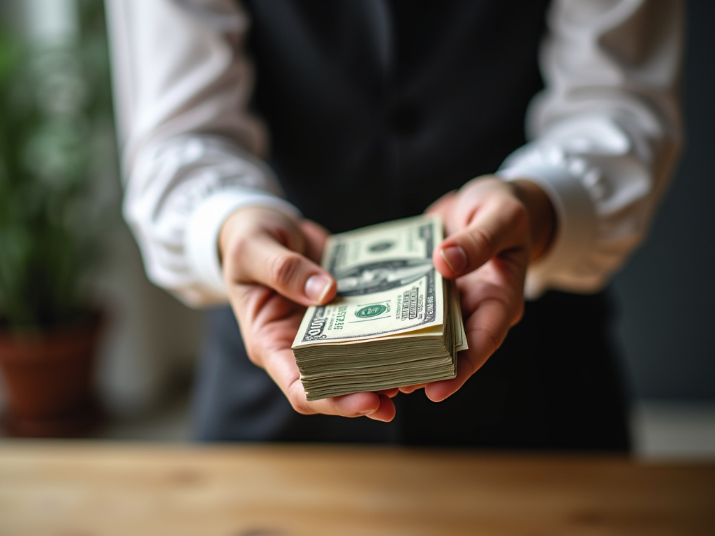 Cash handoff — title loans michigan
