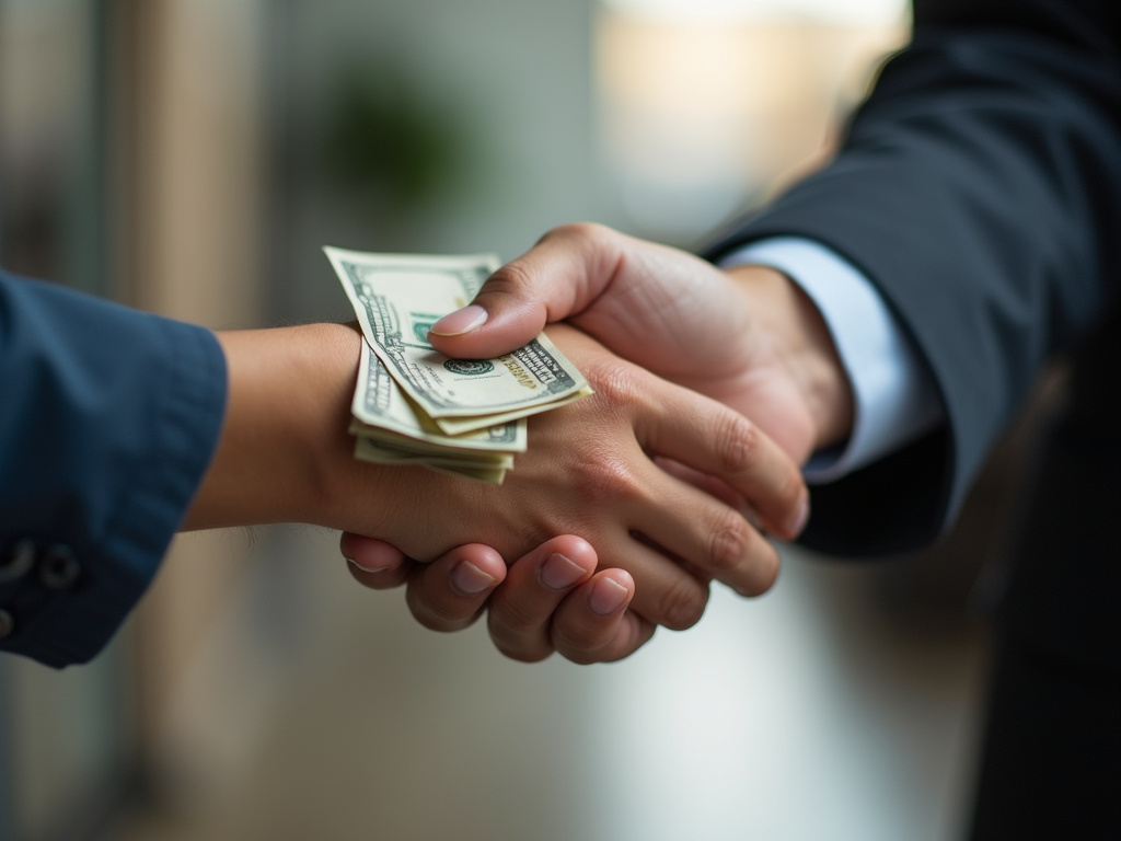 Cash handoff — title loans michigan