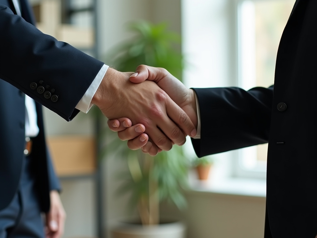 Cash handshake — title loans Bellmead