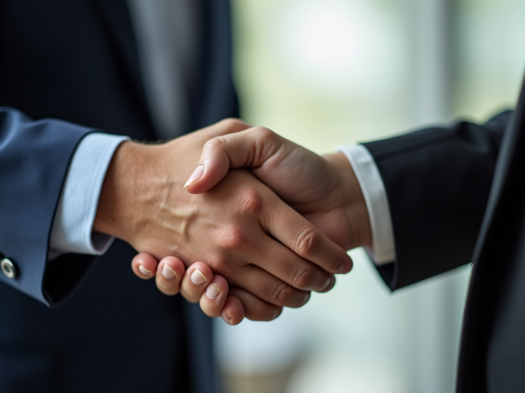 Cash handshake — title loans Robinson
