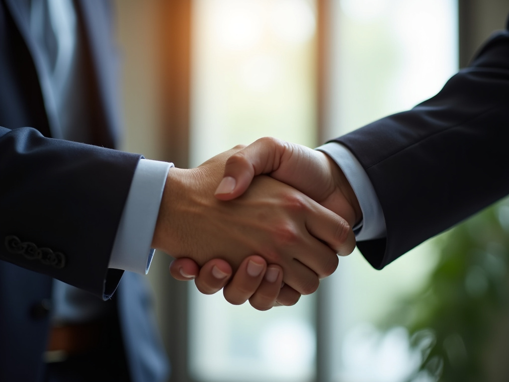 Cash handshake — title loans Robinson