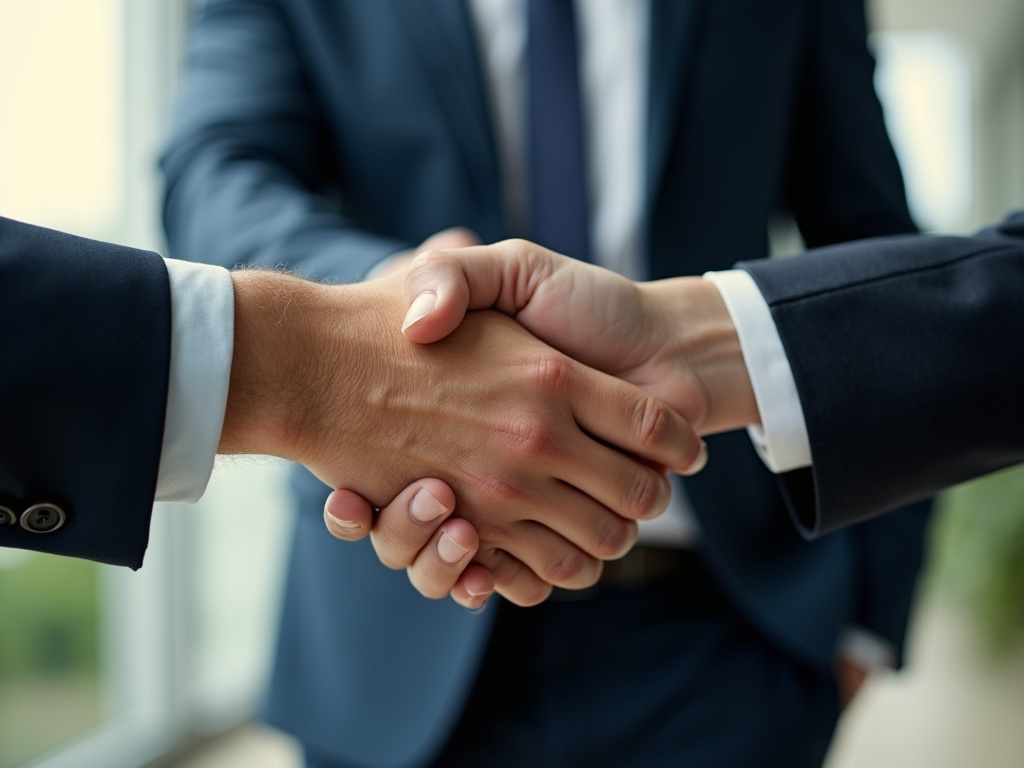 Cash handshake — title loans Robinson