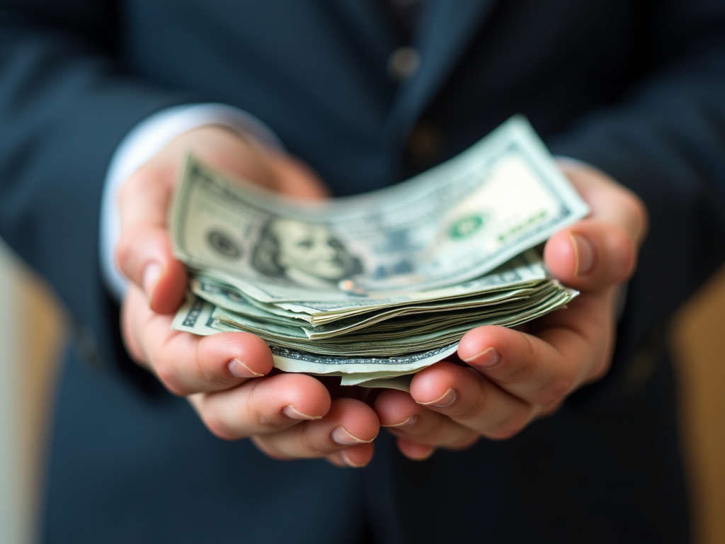 Cash in hand — car title loans Waco