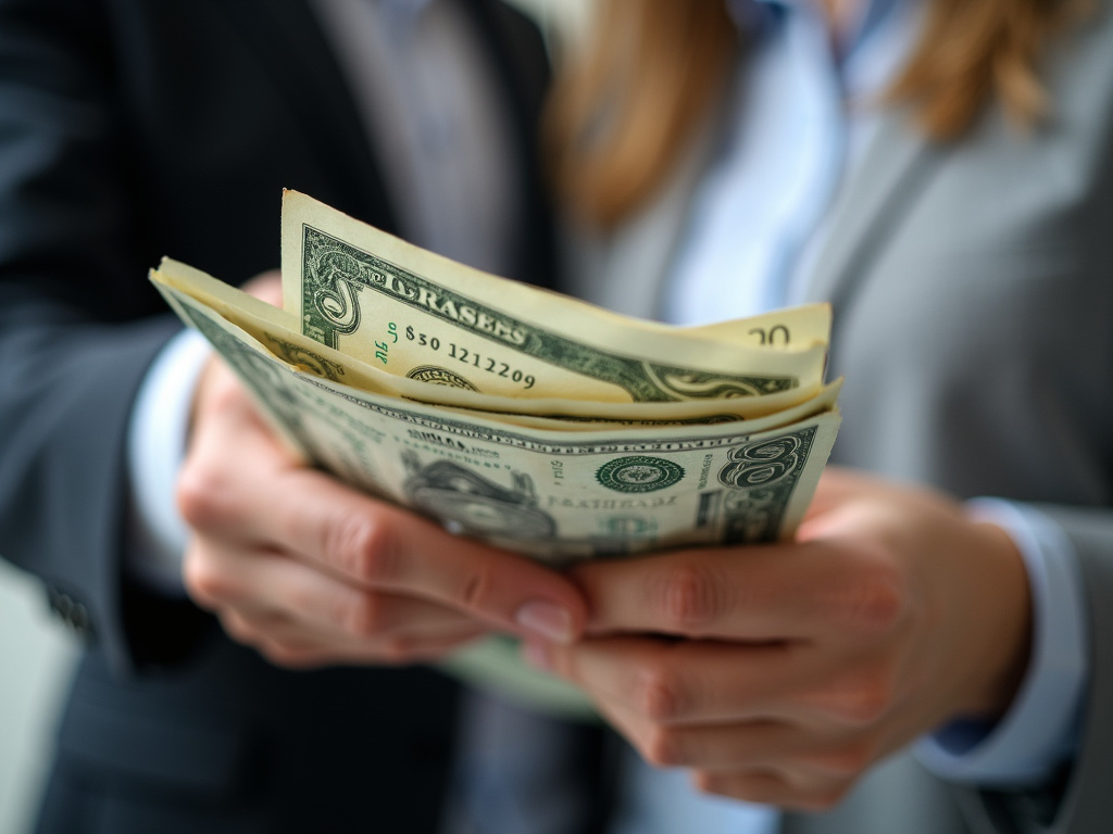 Cash in hand — car title loans Waco